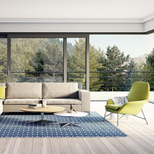 BAIE COULISSANTE ALUMINIUM PRELIUM